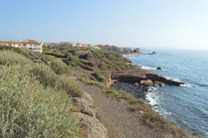 LA STELE DES P.N. AU CAP D AGDE AUX FALAISES DE LA CONQUE (24)